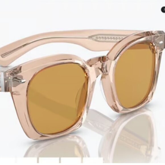 OLIVER PEOPLES MERCEAUX SQUARE SUN IN CHAMPAGNE PHOTOCHROMIC (OV5498SU) MSRP$619 main image 11